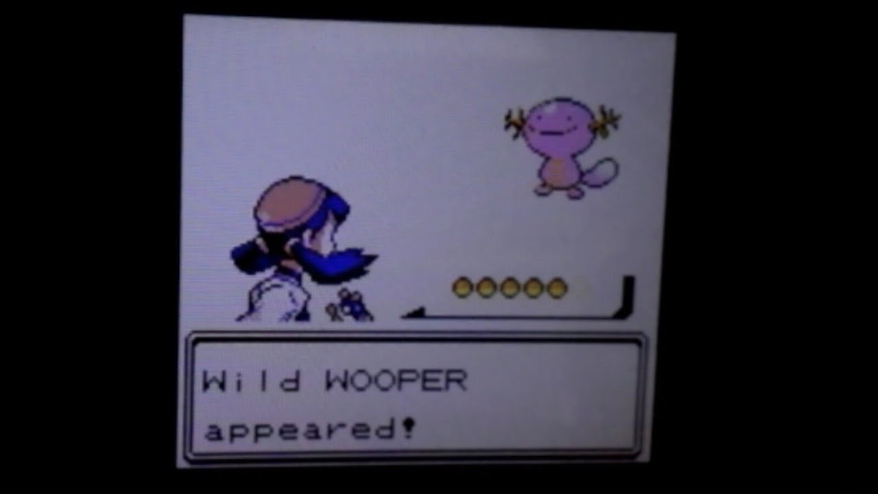 Live!! Shiny Wooper after 4794 REs (Phase 2) Crystal version [ V.C]