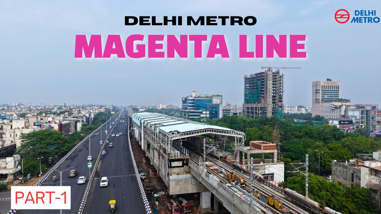 Delhi Metro Magenta Line : जनकपुरी वेस्ट से पीतमपुरा | July 2025 Update #detoxtraveller