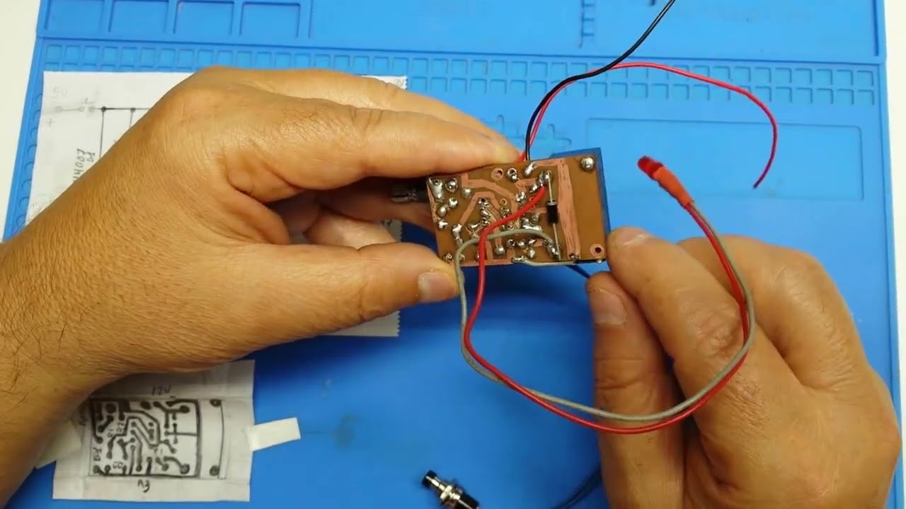 Control de pulsos para soldador por puntos casero para baterías de litio