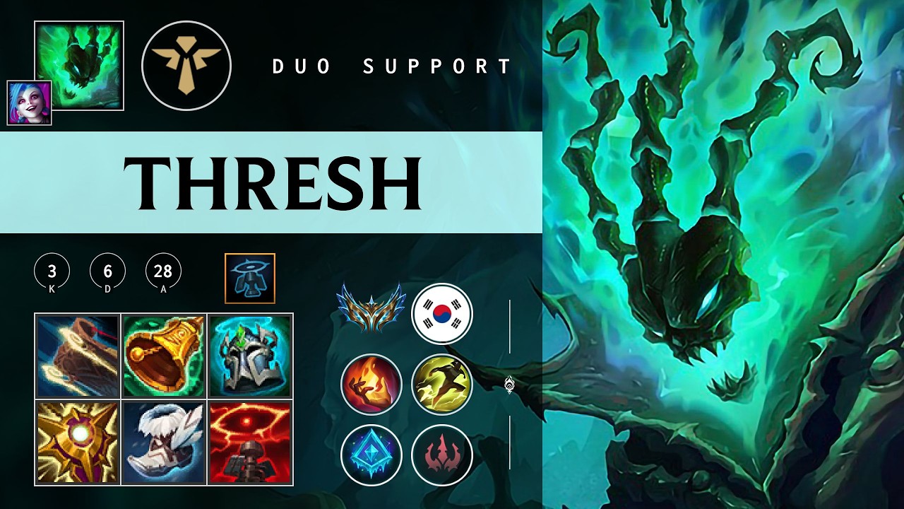 Thresh Support vs Neeko - KR Challenger Patch 26.04