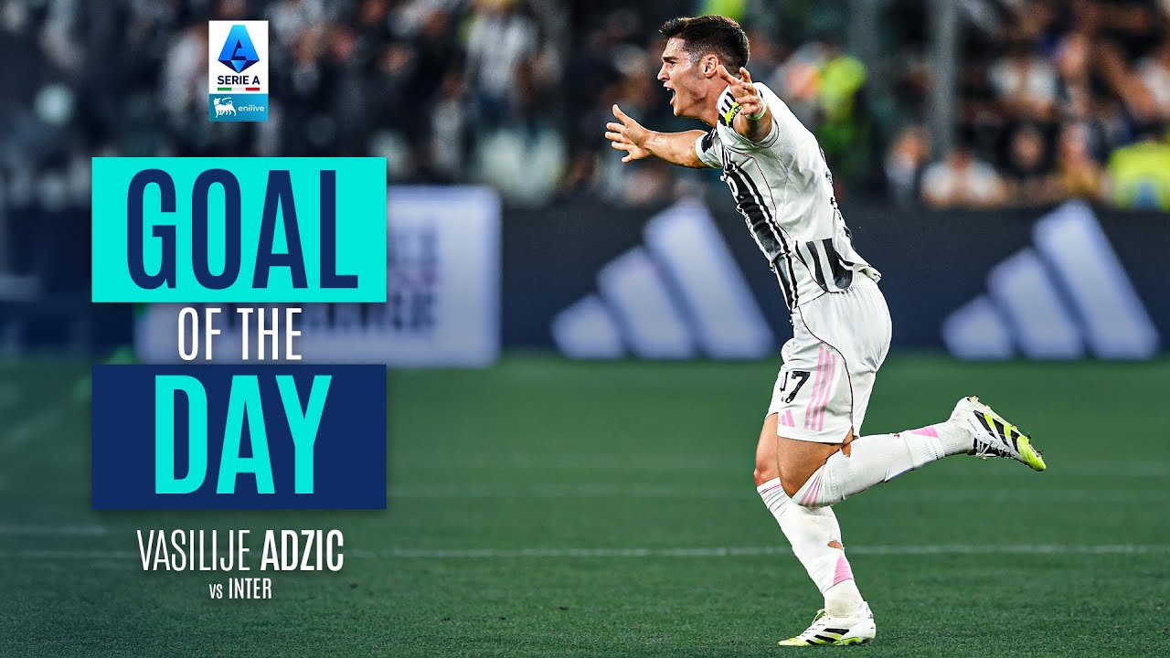 GOAL OF THE DAY | Adzic’s Strike in Slow Motion | Juventus-Inter | Serie A 2025/26
