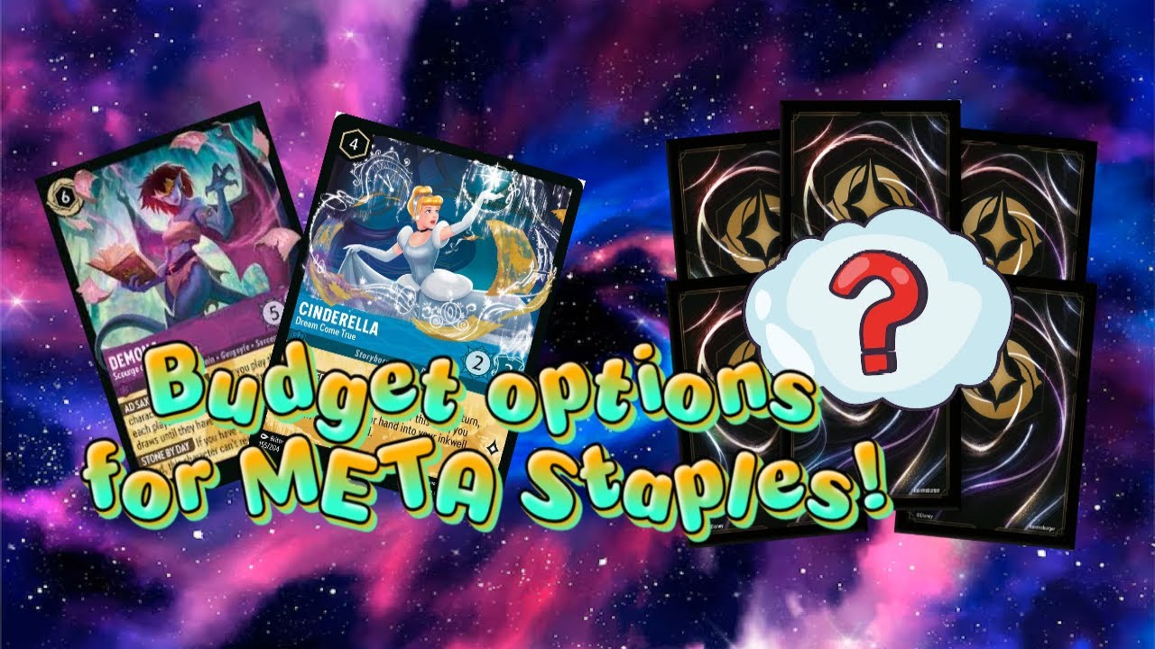 Можно ли заменить эти карты? Бюджетные варианты META Staple! Анонс карты Disney Lorcana META + ро...