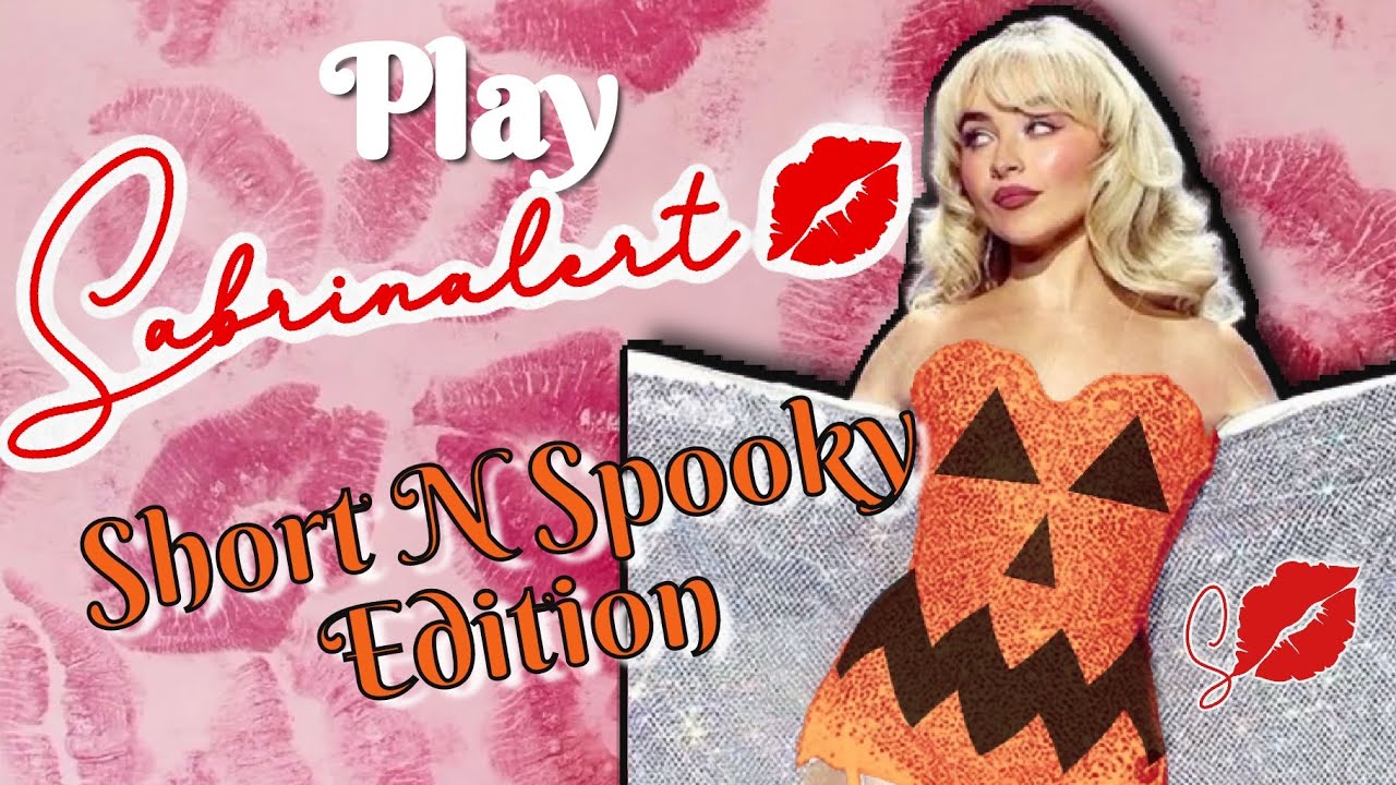 Играй со мной в Sabrina Alert Sharpest Tool Sabrina Carpenter Short N Spooky Halloween NYC Edition!
