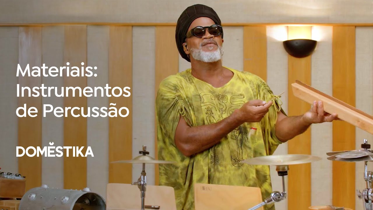 Instrumentos de percusión | Carlinhos Brown |  Domestika