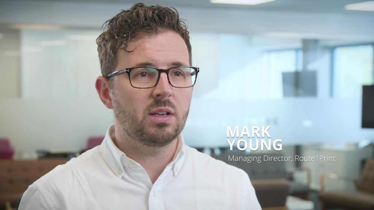 Route1Print - The UK's Largest Online Printer Partners with EFI