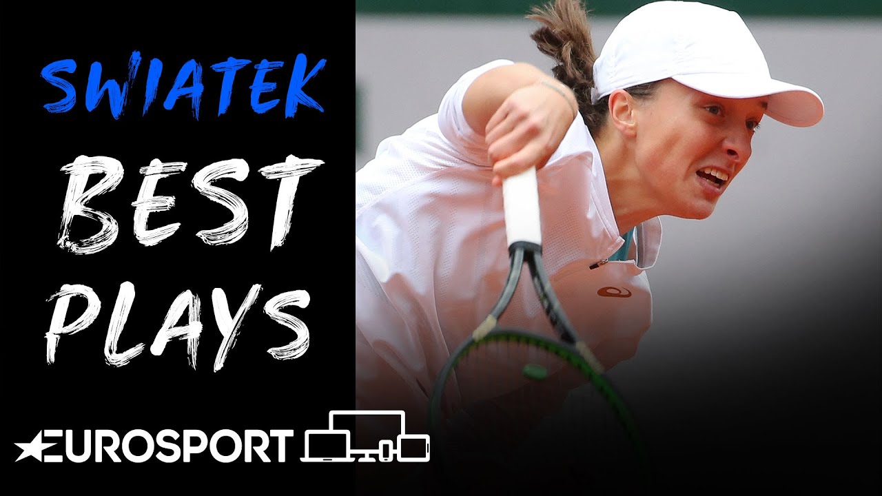 Iga Swiatek | Best Plays | Roland Garros 2020 | Eurosport