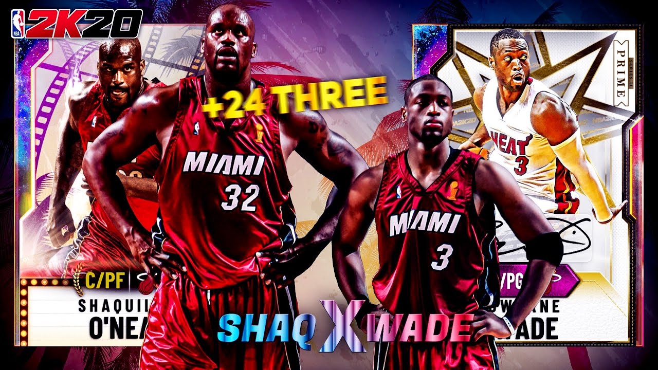 THIS WADE + SHAQ DUO GAVE SHAQ A 94+ THREE! BETTER THAN *GLITCHED* OPAL SHAQ! NBA 2k20 MyTEAM