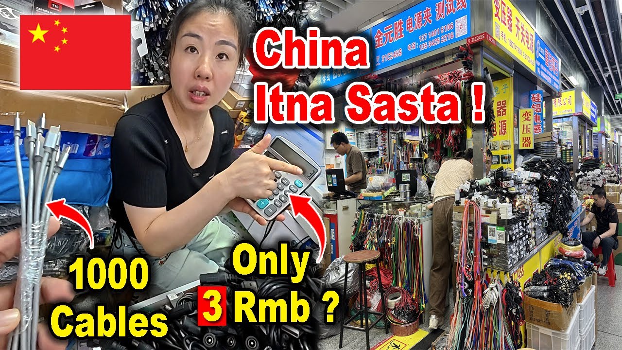 China Itna Sasta hai ! China Shenzhen Electronics Market Visit | China Market Vlogs | 2025 China
