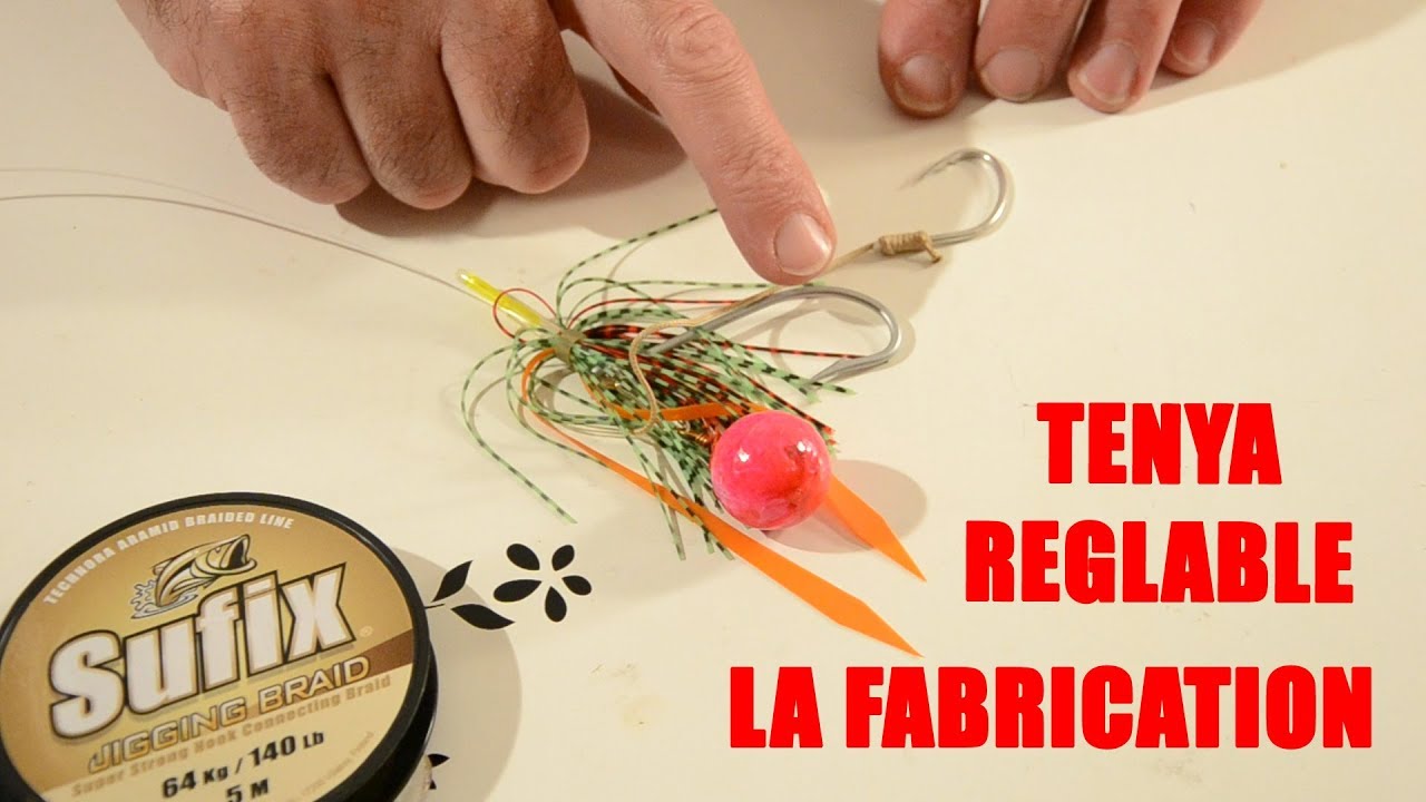 Fabrication du tenya à plombée variable