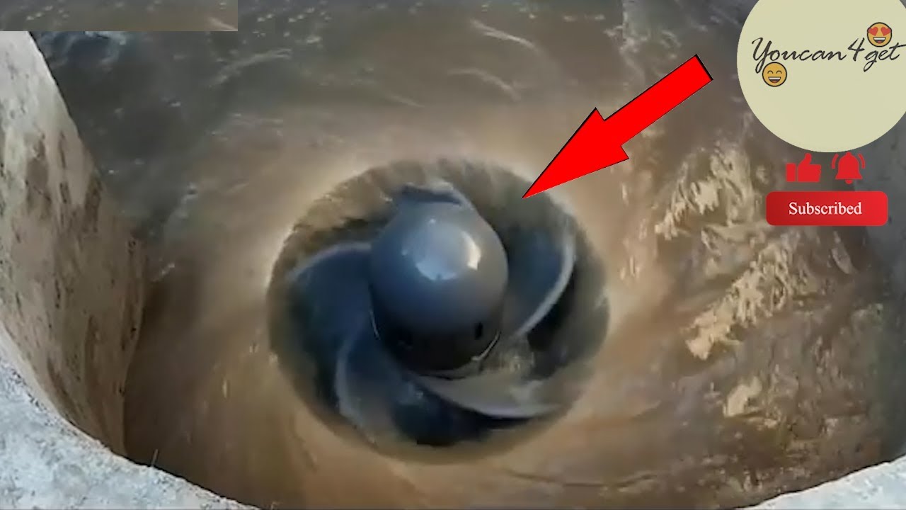 Ultra-Small Water Power Generator - Whirlpool River Turbines Power Entire Communities
