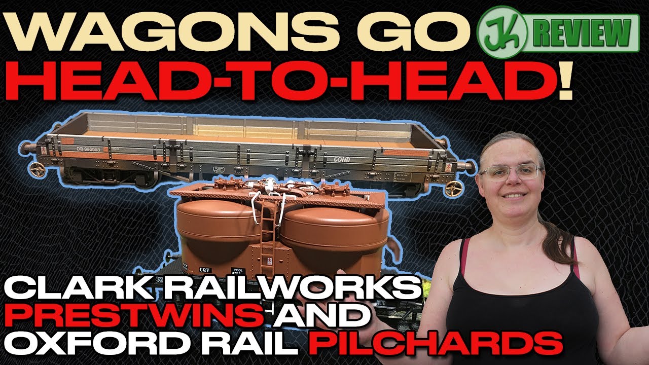 Сравнение вагонов! Ellis Clark Prestwin и Oxford Rail Pilchard — распаковка и обзор.