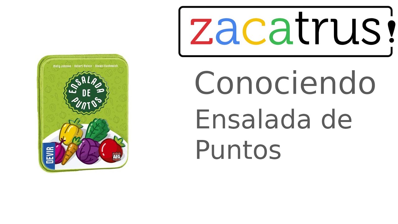 Conociendo Ensalada de Puntos