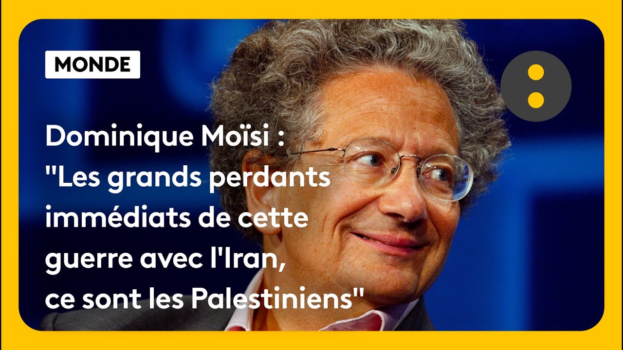 Le géopolitologue Dominique Moïsi est l'invité de 