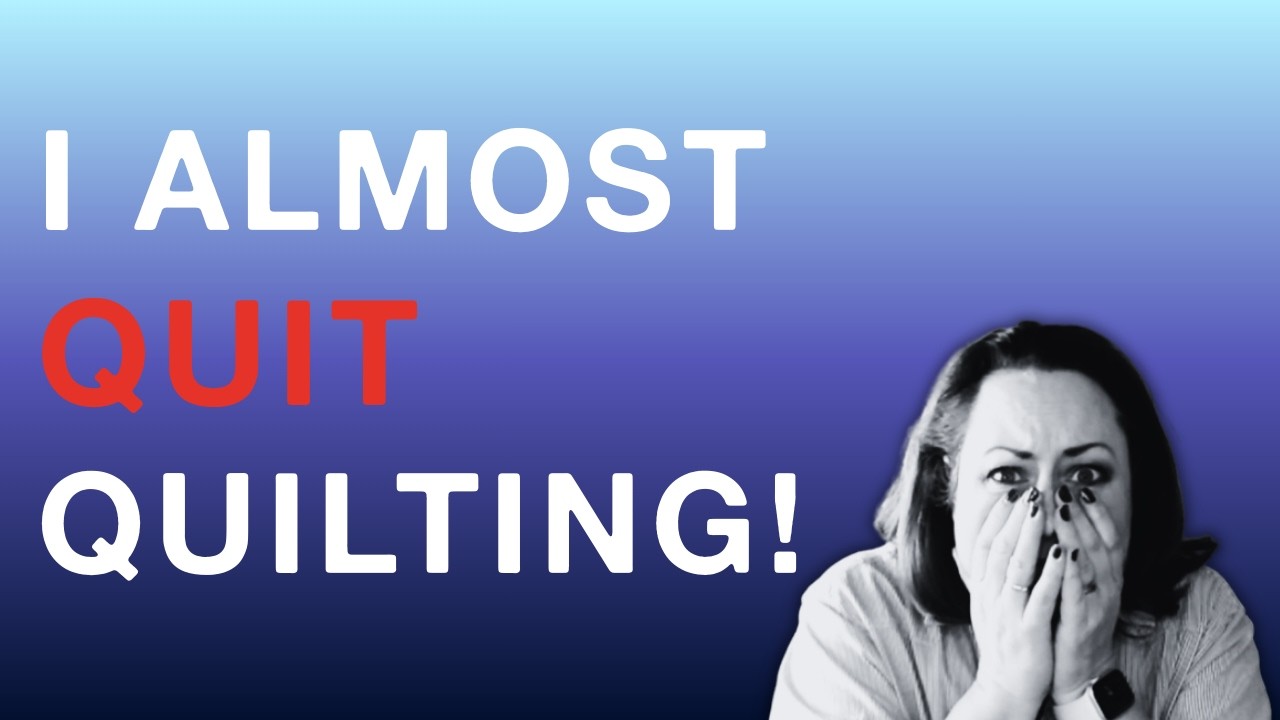 😭 Я чуть не бросила заниматься квилтингом из-за этого