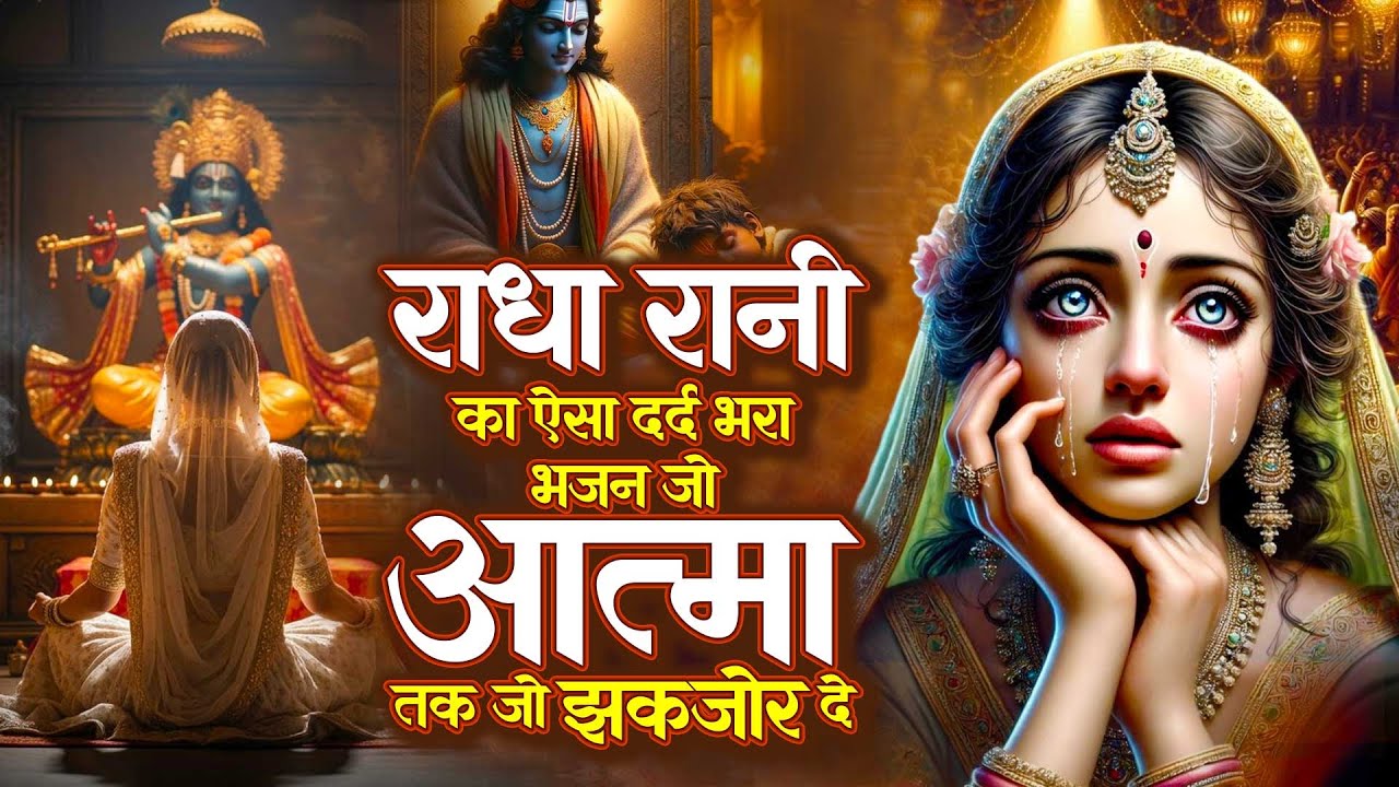 राधा रानी का ऐसा दर्द भरा भजन जो आत्मा तक को झकझोर दे - Radha Rani New Bhajan - Radha Krishna Bhajan