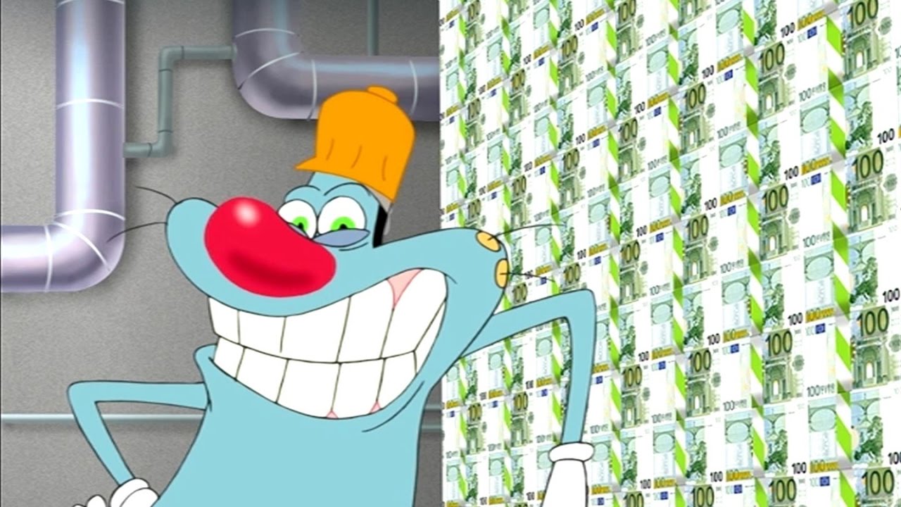 Oggy and the Cockroaches - Ограбление (S3E27) Full Episode