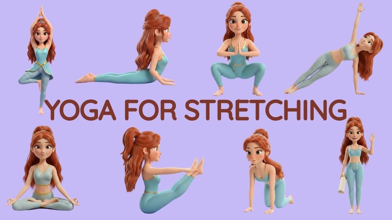 Yoga for Kids: Burn Energy, Stretch Deep & Feel Happy | Fun Home Practice & Exercise for Children