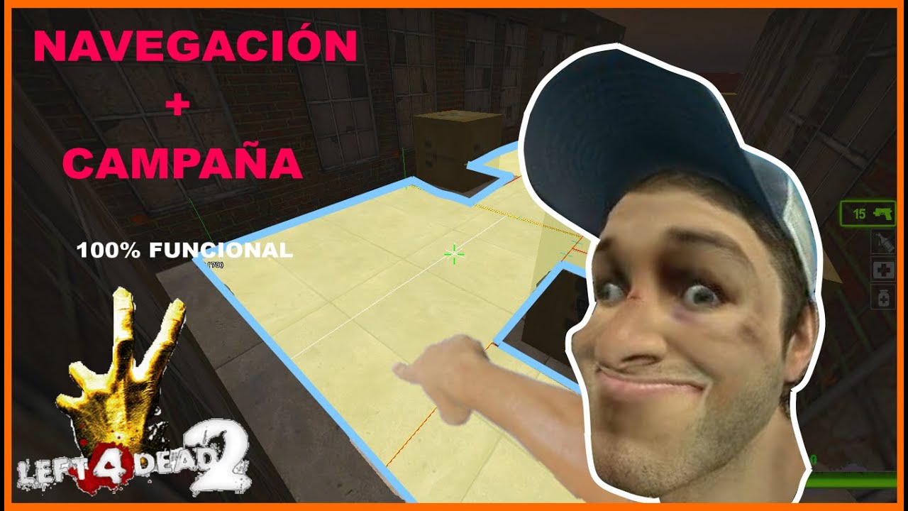 Crear campaña básica + Navegaciones En hammer editor para Left 4 Dead 2