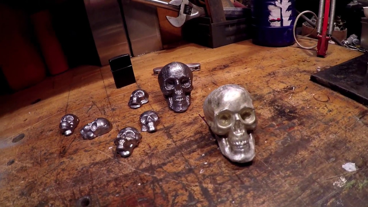 #27 More lost wax casting 💀 Pouring Tin and Lead
