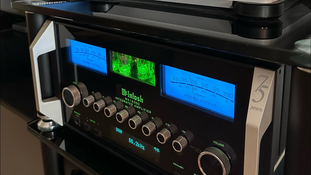Mcintosh MA12000 75th- Klipsch RF7 MKIII - Dire Straits Communiqué Original Master Edition 