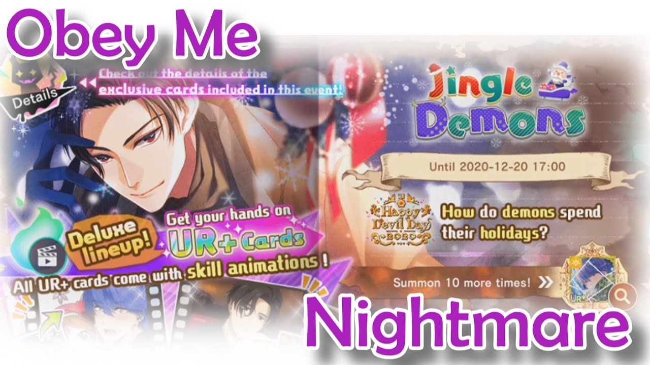 Jingle Demons Nightmare - Obey Me