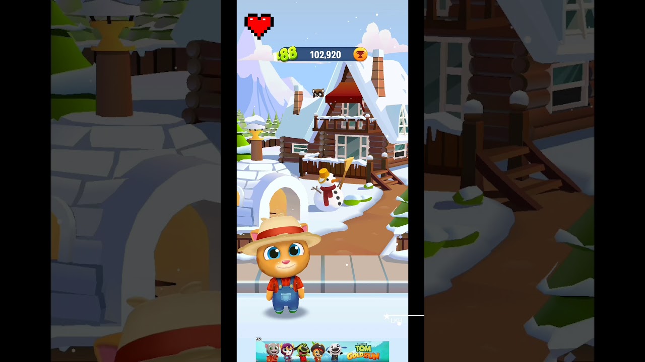 Tom Gold Run Gameplay - Building all houses