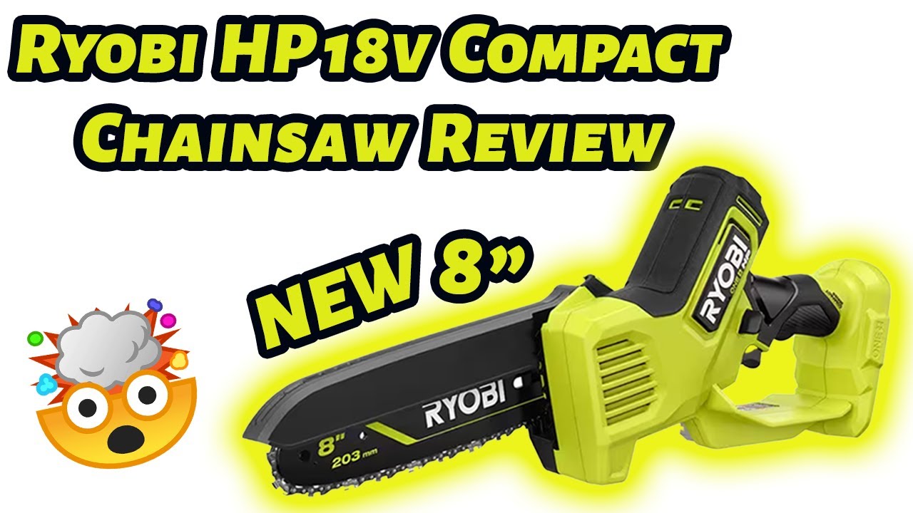 Обзор компактной бензопилы Ryobi 8 л.с. [Настоящее испытание] #diy #homedepot #trending @RYOBITOO...