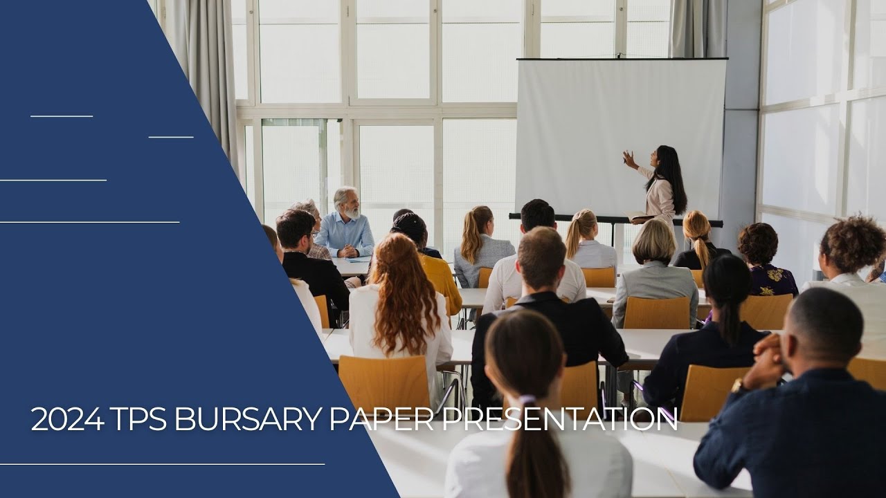 2024 TPS Bursary Paper Presentation