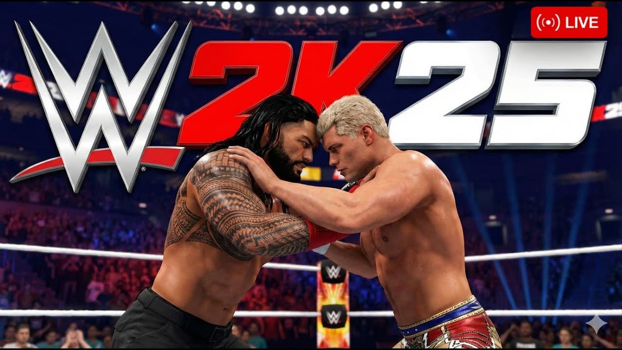 🔥WWE 2K25 IS LIVE – EPIC MATCHES & CRAZY FINISHERS! 💥