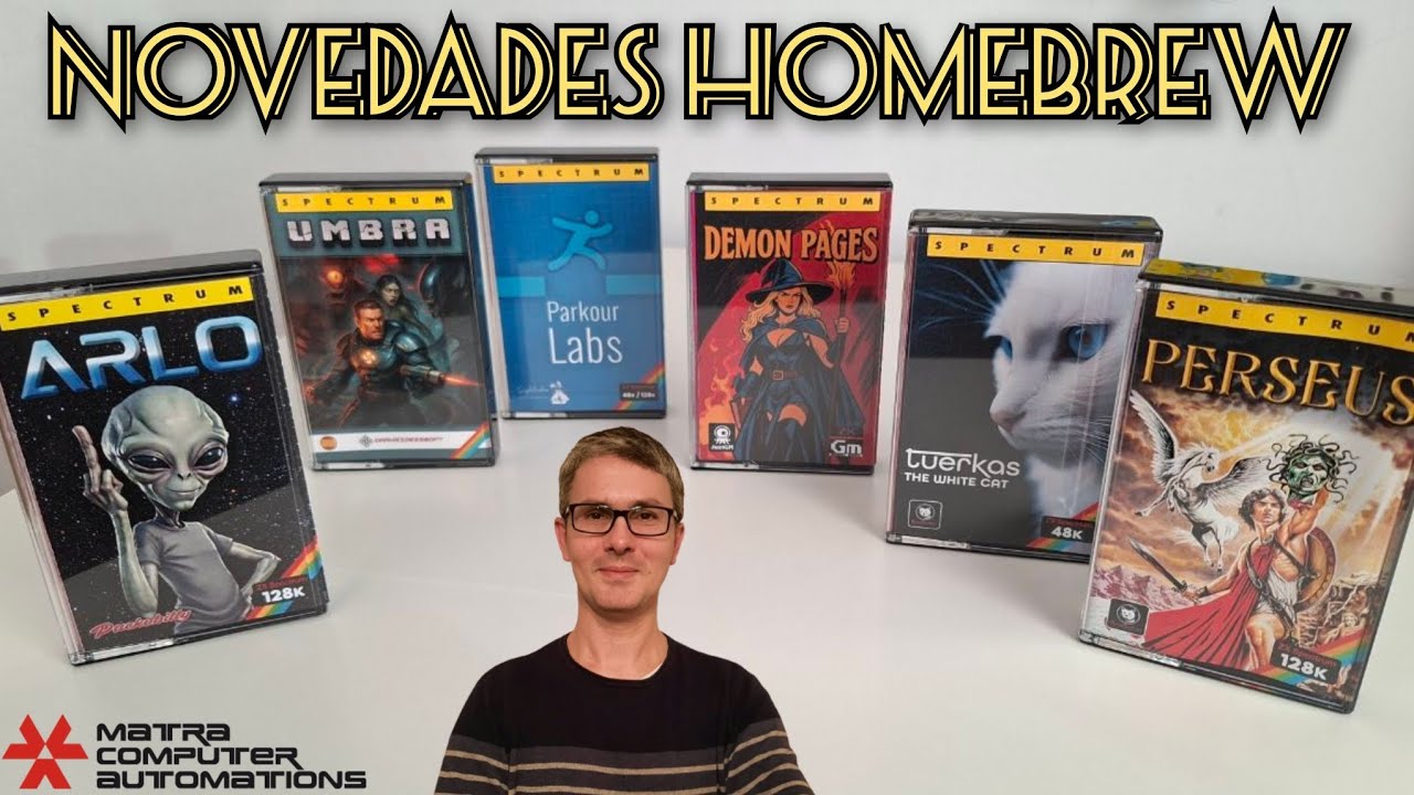 Unboxing: Novedades homebrew 2026 de RETROBENSOFT - DARKSIDE29 - JUANGM- SOYKHALER - PACKOBILLY