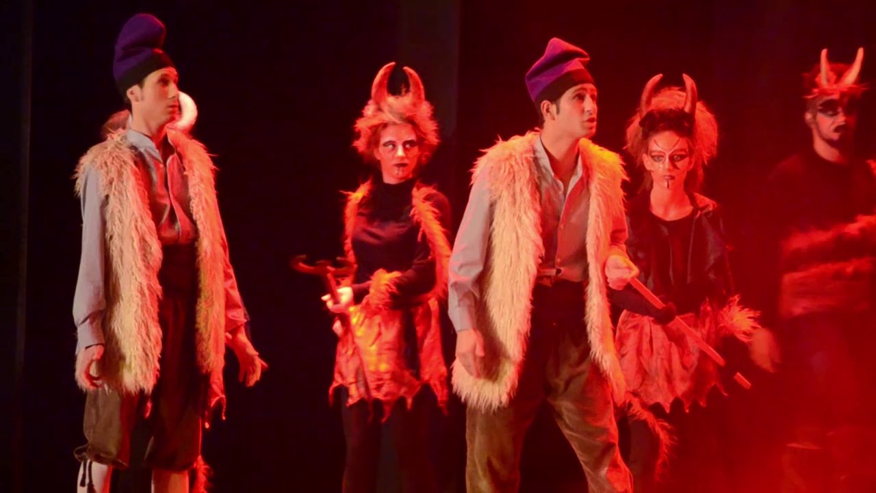 Els Pastorets de l'Espluga 2014 -  L'enterrament i l'infern