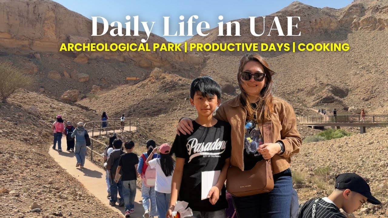 🇦🇪 Daily Life in UAE, Archeological Park in Dubai, How to invest your money, Roasted Chicken