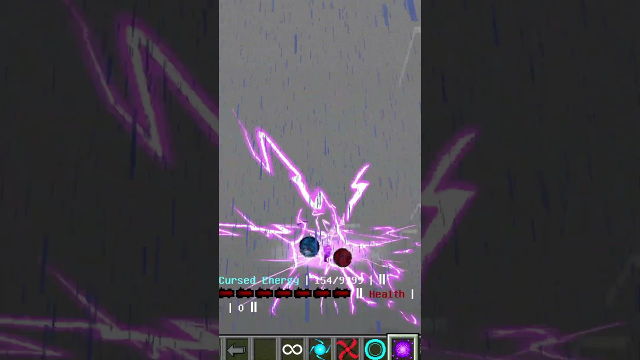 Jujutsu kaisen mod hollow purple nuke🟣🟣