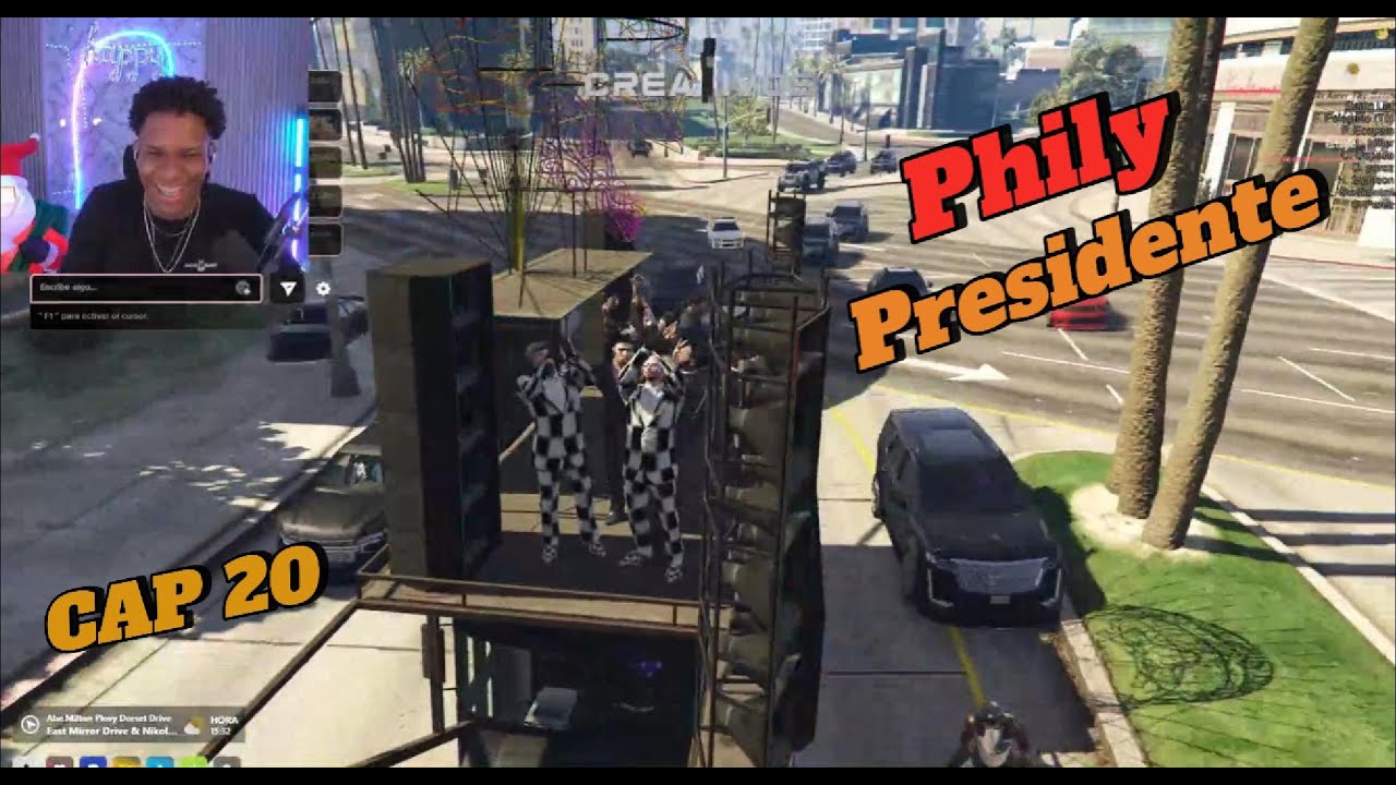 SoyOmarTV: Phily A La Presidencia (Se Prende La Ciudad) |RP Grand Theft Auto V (GTA)