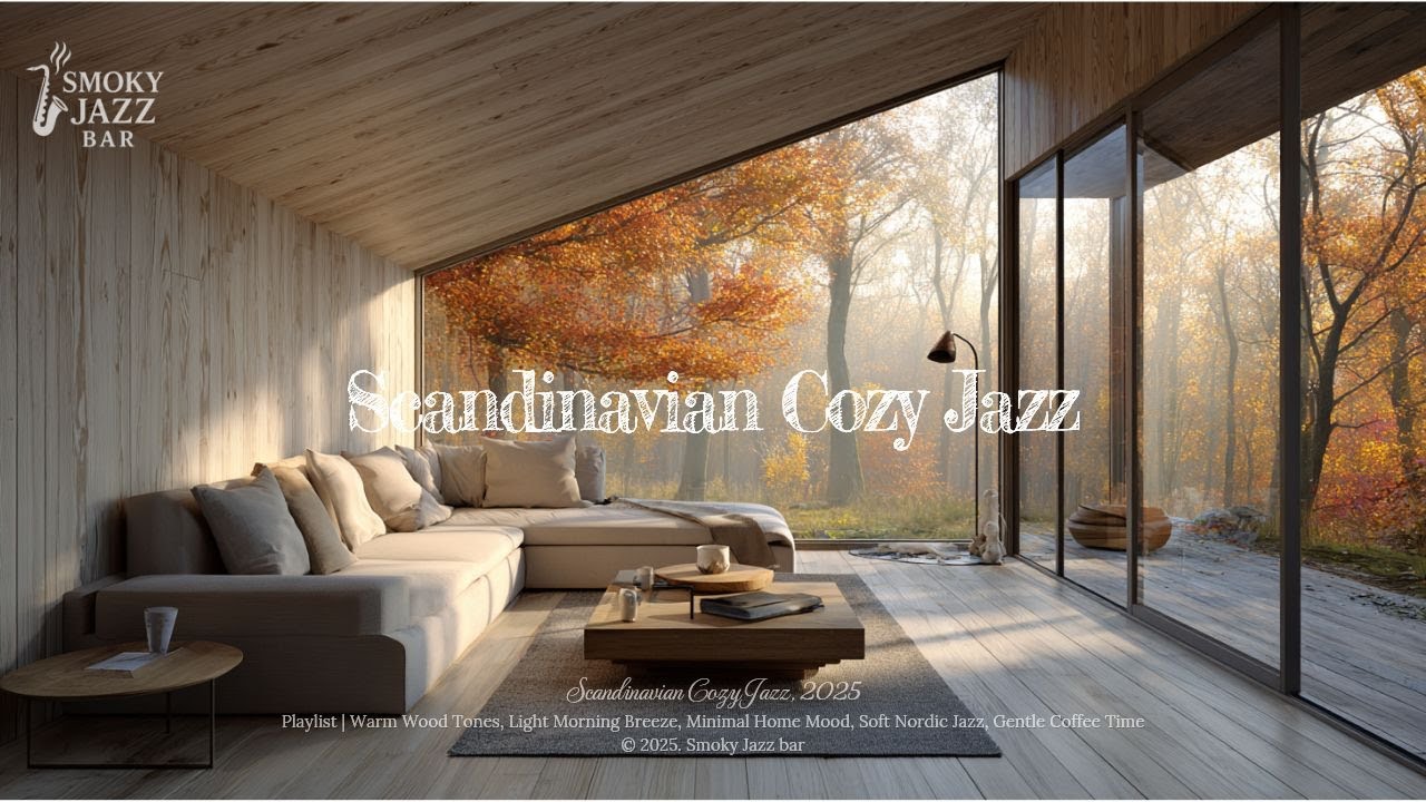 Playlist | 이 음악 틀어두면 집안이 따뜻해져요, 북유럽 우드톤 감성 그대로 | Cozy Scandinavian Jazz