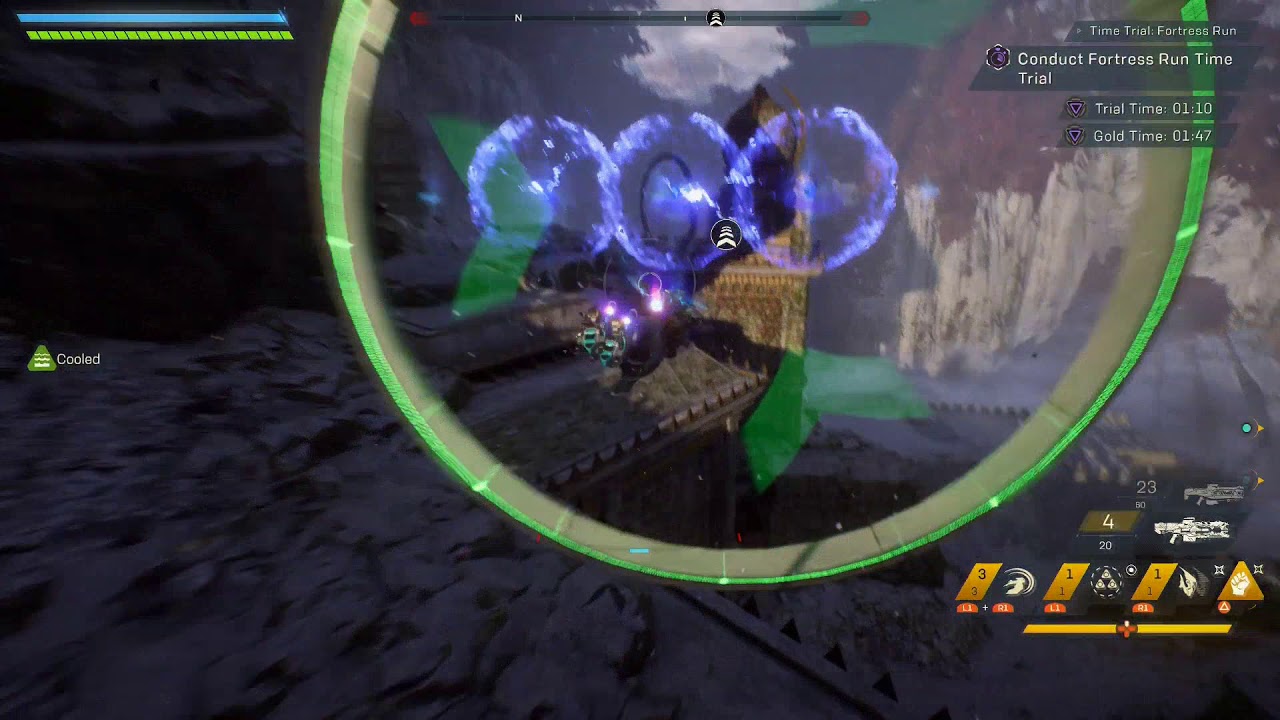 Anthem - Icetide - Fortress Run Gold Time Trial w Interceptor