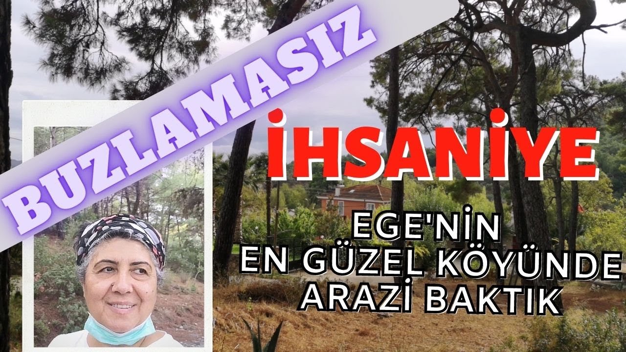 İZMİR'İN EN GÜZEL KÖYÜ İHSANİYE'DE ÜÇ ARAZİ  / İZMİR'İN KÖYLERİNE GÖÇ (BUZLAMASIZ)