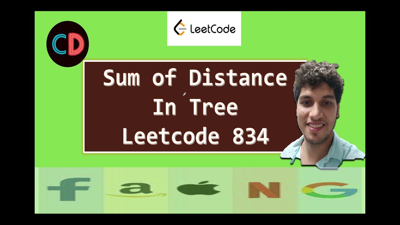 Sum of Distances in Tree | Leetcode 834 | Live Coding session 🔥🔥🔥 🌳🌳