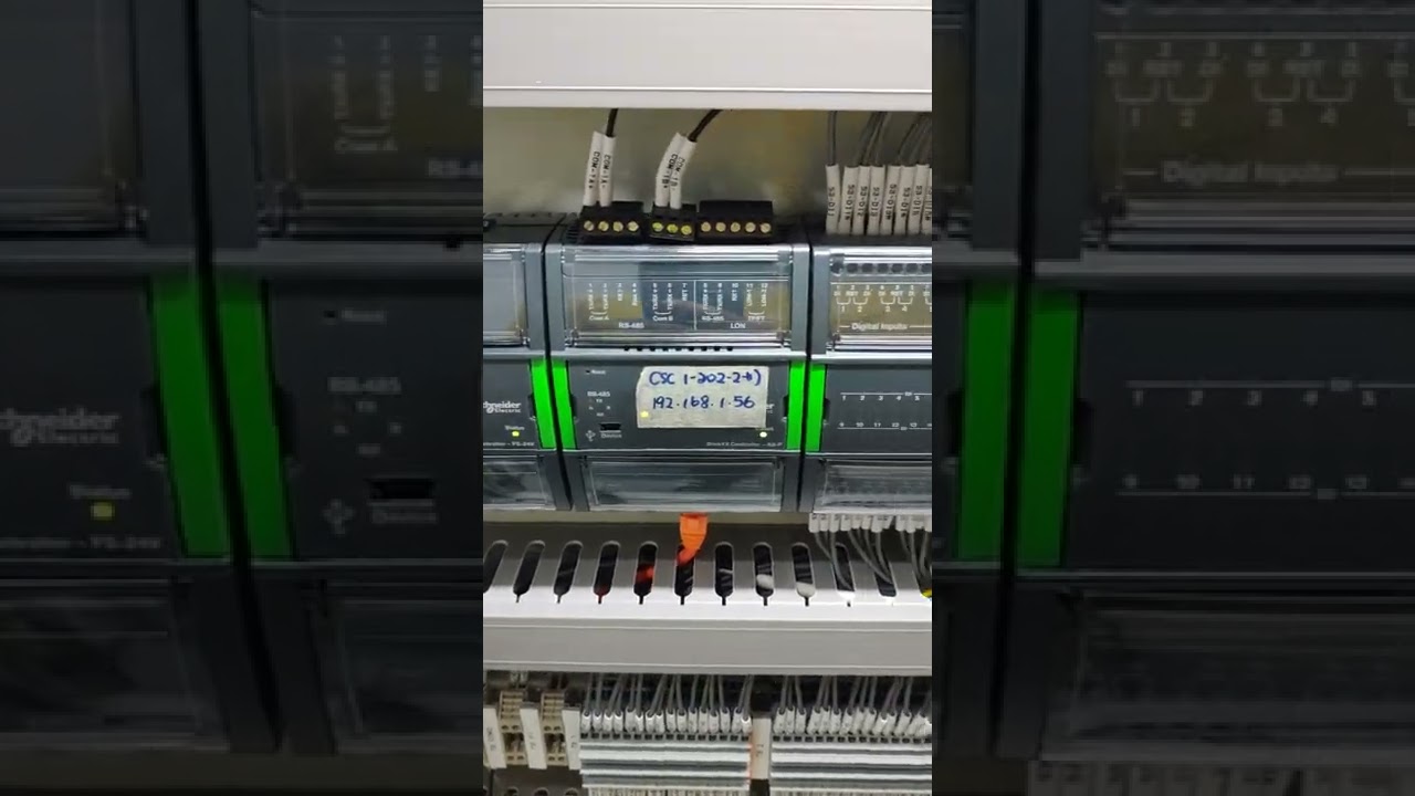 building management system control panel