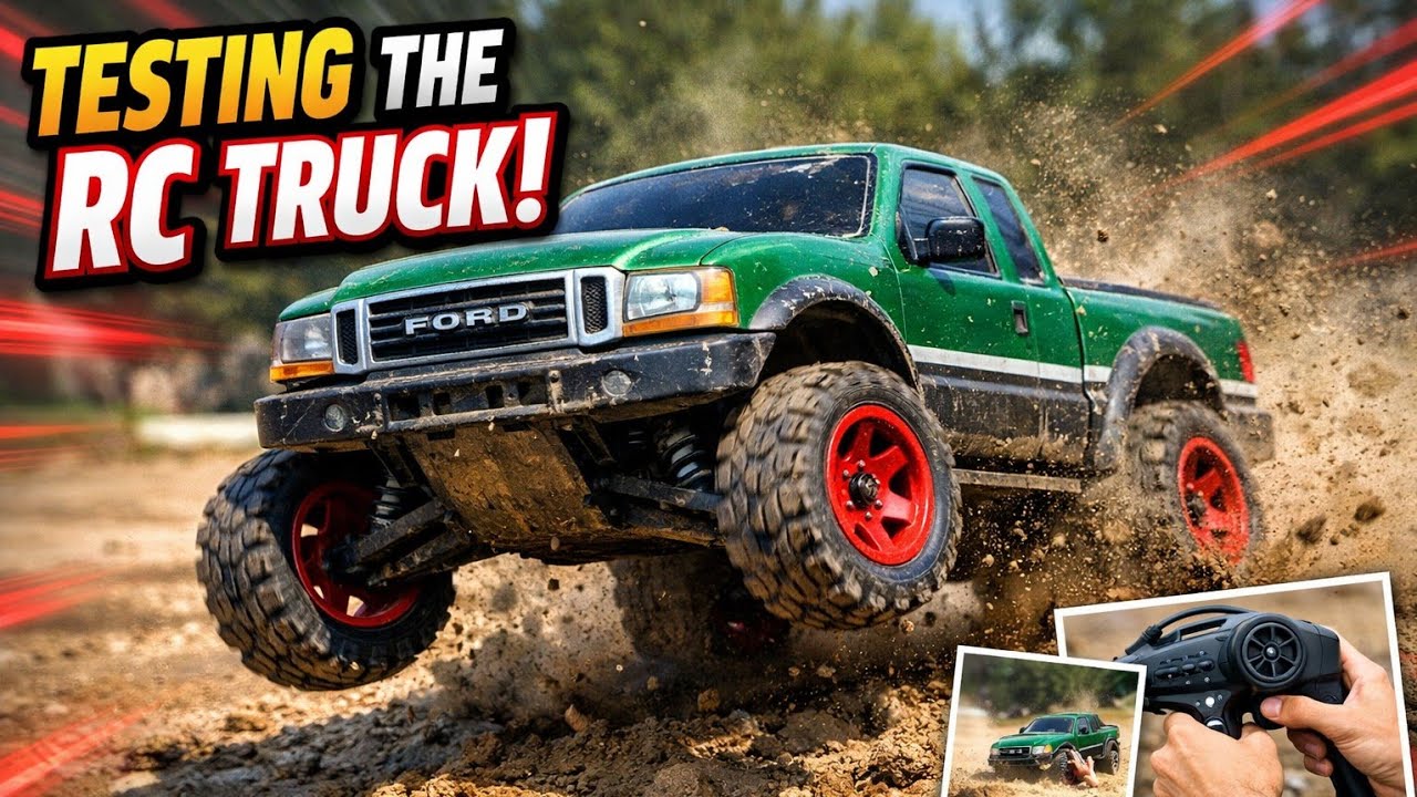 Traxxas f-150 upgrades and test