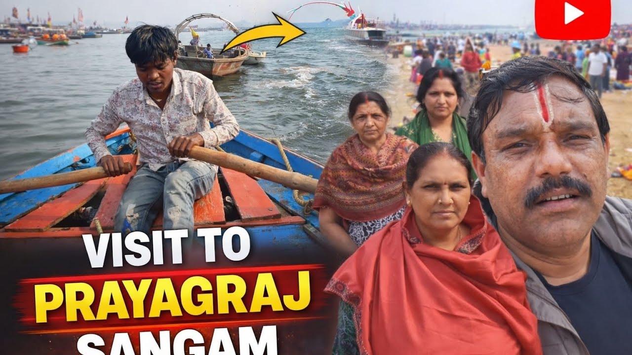 Magh Mela Prayagraj Vlog | Spiritual Journey at Sangam. #maghmelaprayagraj #sangam #vlog #travel