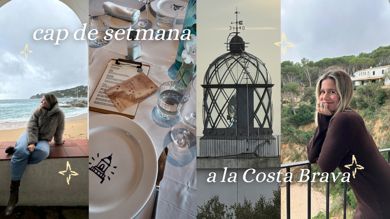 vlog d'un cap de setmana a la Costa Brava🐚 🌞