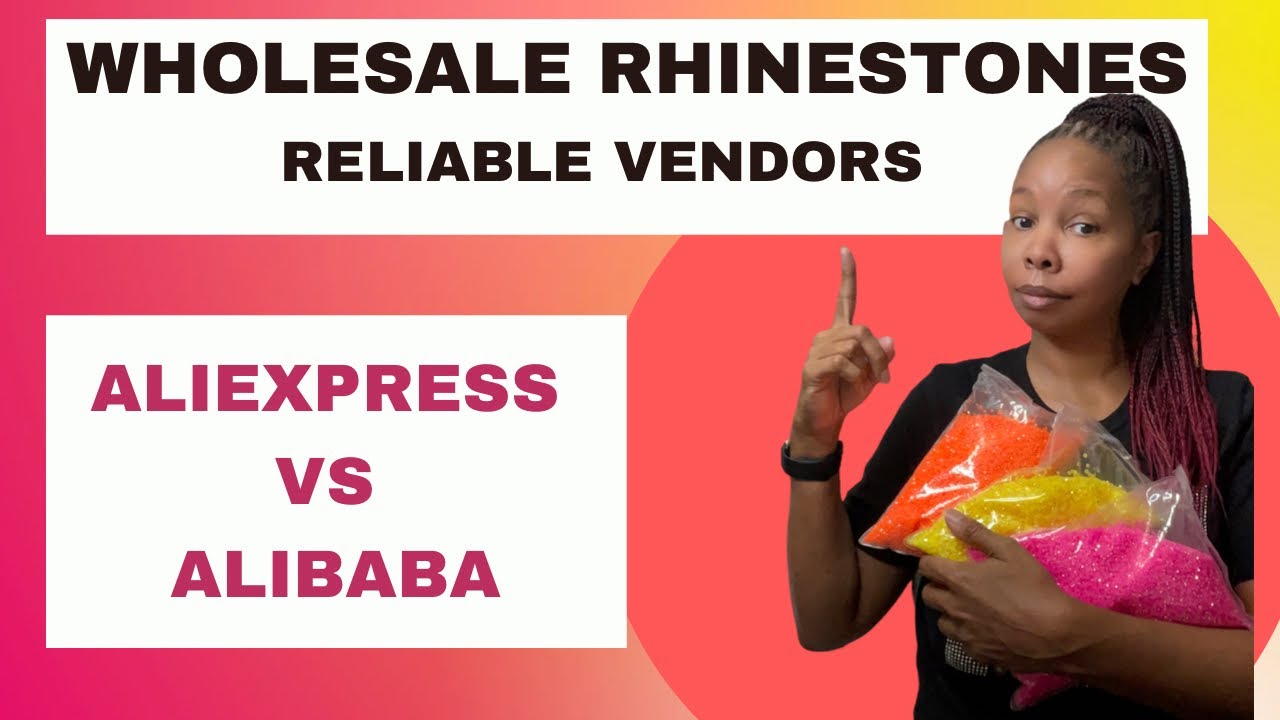 Best Overseas Wholesale Rhinestone Vendors #rhinestones #aliexpress #vendorlist