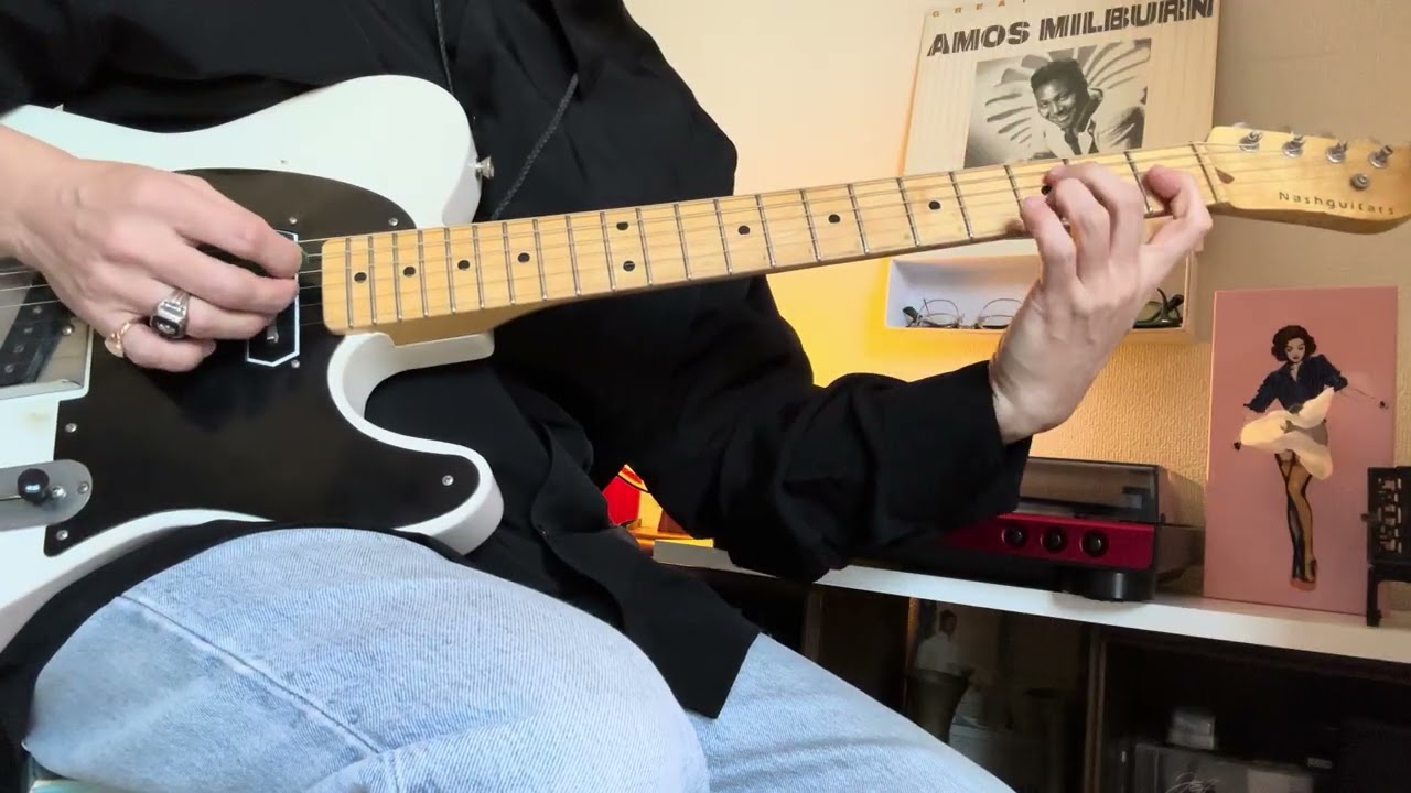 Charlie Christian pickup on telecaster Nashguitars T52