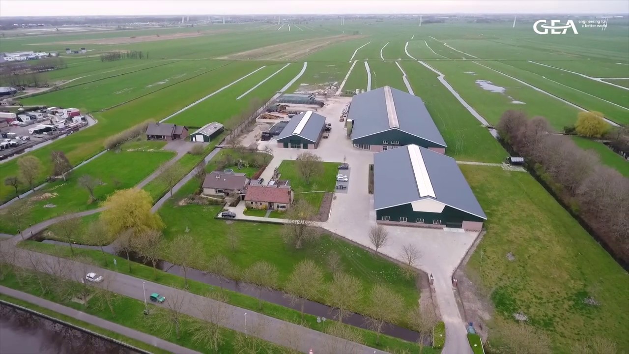 GEA Dairy Farming - Bedrijfsoverzicht melkveebedrijf De Valk Leiderdorp