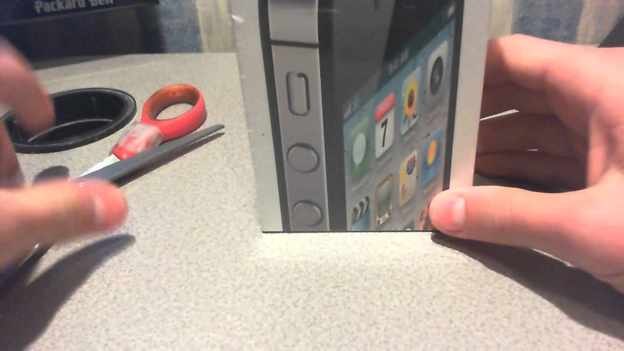 Déballage de l'iPhone 4S