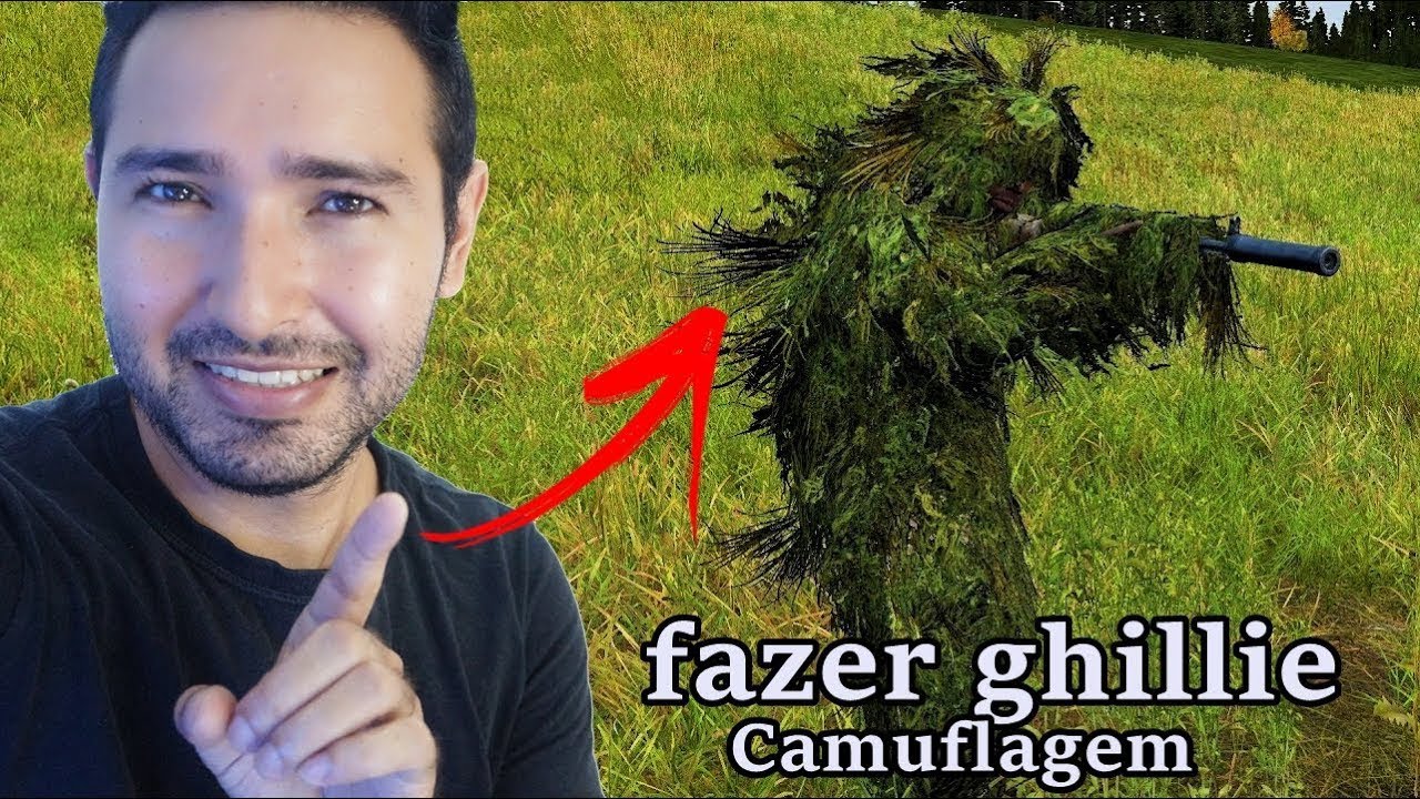 Dayz Como fazer o Guille Suit Roupa de Ghille Completa Dica