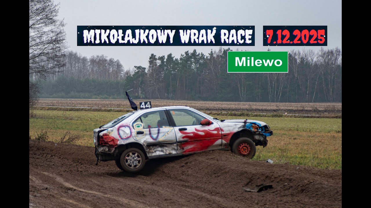 Mikołajkowy Wrak Race Milewo 2025