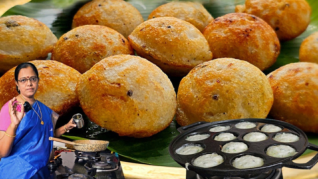 ❤️கார குழிப்பணியாரம் & பூண்டு கார சட்னி இப்படி செஞ்சு பாருங்க உடனே காலியாகும் | Paniyaram in Tamil