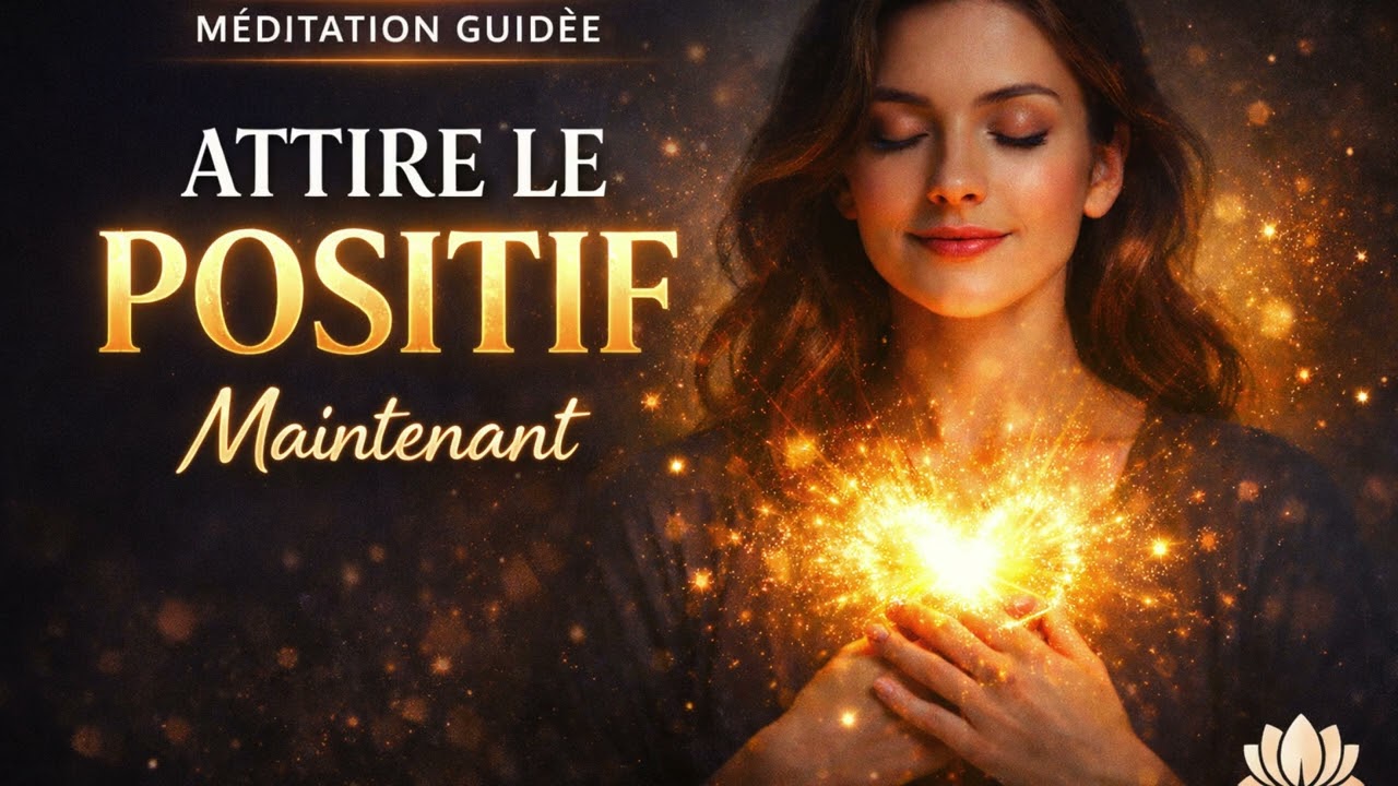 ✨ MÉDITATION POUR ATTIRER LE POSITIF - Reprogrammation Énergétique & Loi d’Attraction Guidée ✨